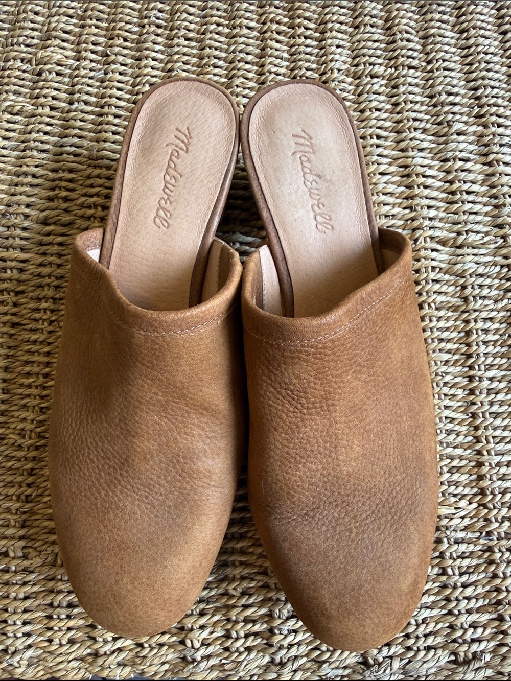 New nwot Madewell The Ruby brown leather Clog Size 8 - Picture 2 of 7